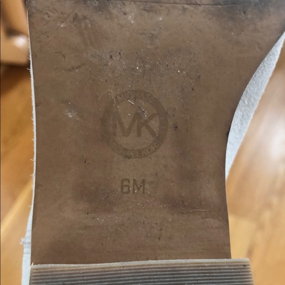 Michael Kors suede booties size 6 worn twice - Picture 5 of 6